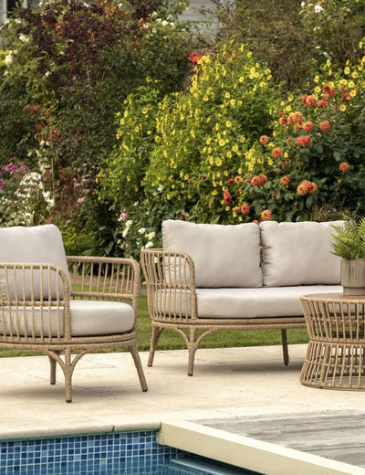 Four Piece Boho Outdoor Lounge Set