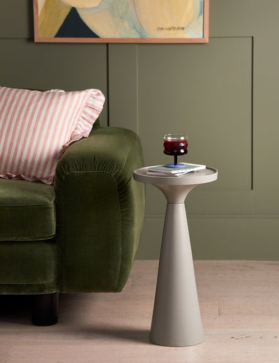 Ella Slim Soft Grey Side Table