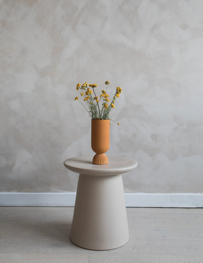 Minimal Stone Side Table
