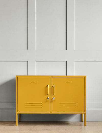 Mustard Made Lockers - The Lowdown Locker - Mustard Yellow