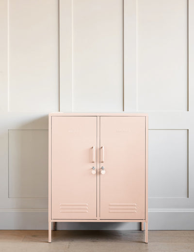 Mustard Made Lockers - The Midi Locker - Blush Pink