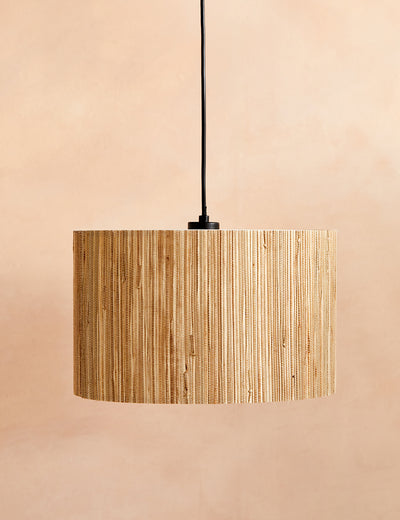 Natural Seagrass Pendant Light