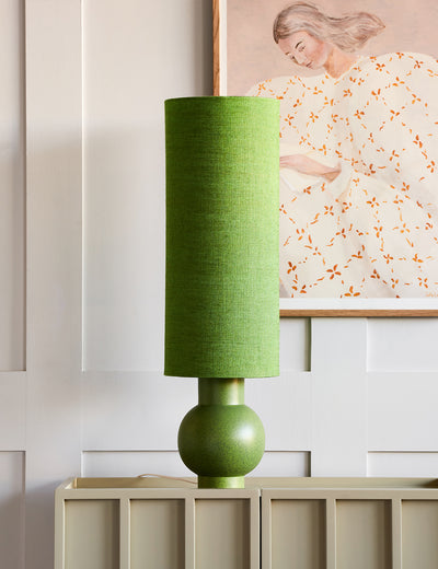 Pistachio Linen Lamp Shade