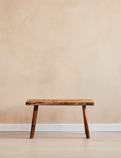 Rustic Hallway Bench
